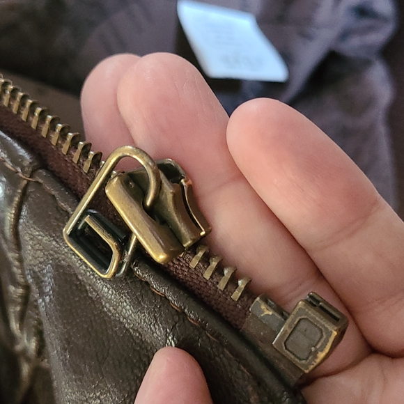 Authentic A-2 Air Force Flight Bomber Jacket TOP GUN Pop's Leather Turkey - Picture 7 of 8